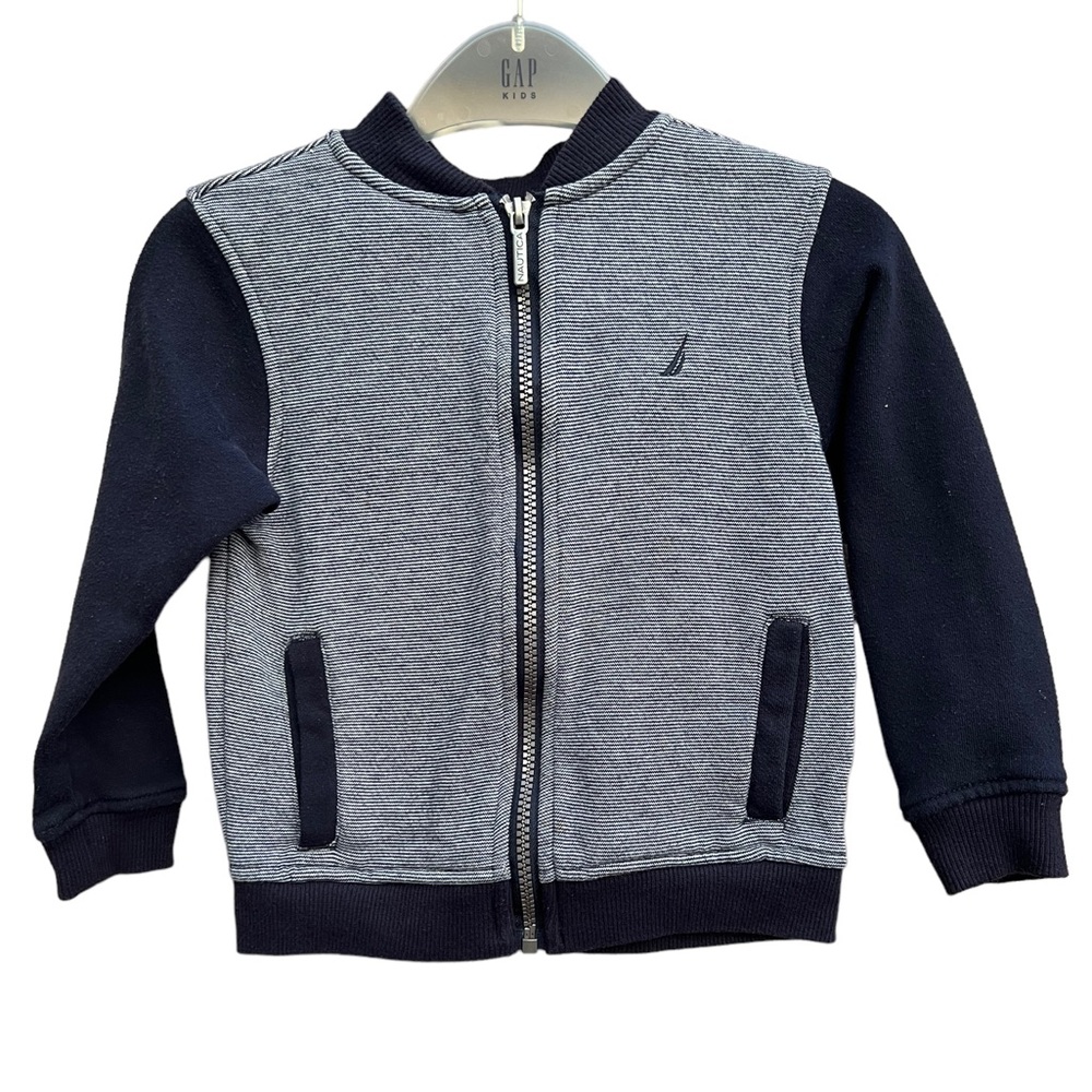 NAUTICA Toddler Zip Up Jacket Blue Size 3yrs